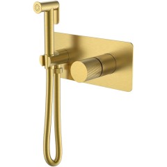 Гигиенический душ со смесителем, Boheme Stick, золото арт. 127-MG.2