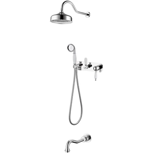 Купить купить душевая система, boheme tradizionale chromo, хром арт. 268
