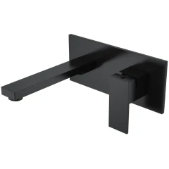 Смеситель для раковины, Boheme Qubic, черный арт. 475-B