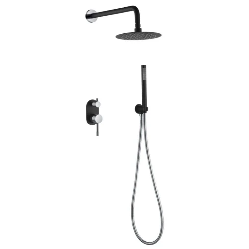 Купить купить душевая система, boheme uno, черный арт. 464-bcr