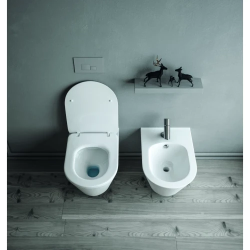 Купить купить унитаз подвесной без сиденья, boheme avva, белый арт. 972-mw