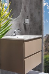 Тумба под раковину, подвесная, Armadi Art Capolda, latte арт. 849-065-LA