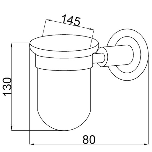 Купить купить стакан для зубных щеток, boheme murano, золото, фиолетовый арт. 10904-v-g