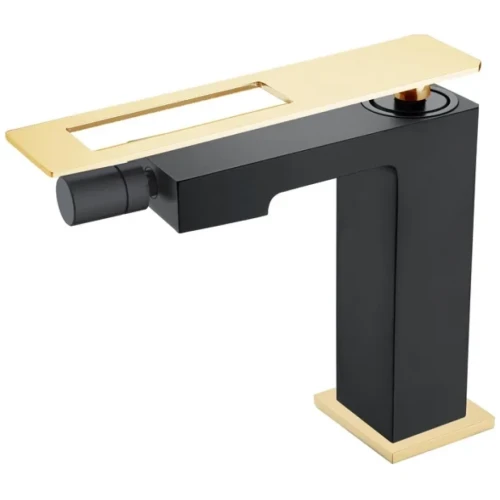 Купить купить смеситель для биде, boheme q, черный, золото арт. 146-bg